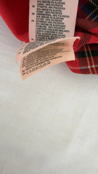 Jupe H&m - 36 - Rouge - Mini Jupe Tartan