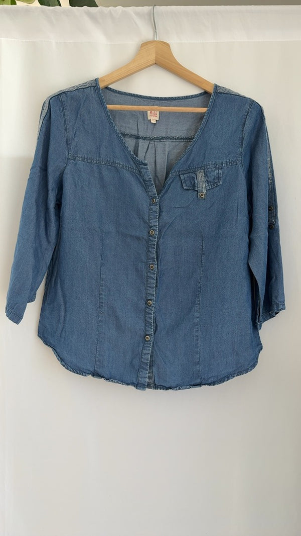 Chemise Miss Captain - Fr 44 - bleu