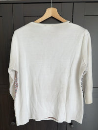 pull Afibel - L - blanc -