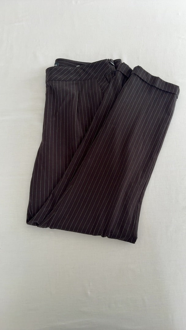 Pantalon tailleur Etam - 38 - Noir - à rayures