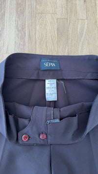 Pantacourt femme Sépia - Fr 44 - marron
