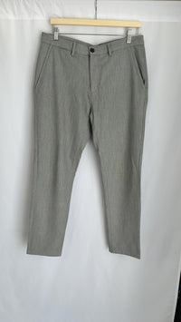 Pantalon chino Zara - 40 - Gris