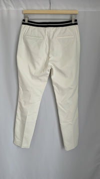 Pantalon slim Zara - M - Blanc