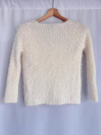Pull col V Jennyfer - Xs - Blanc -
