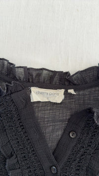 Robe courte Cherry Paris - S - Noir -