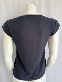 T-shirt Morgan - M - Bleu -