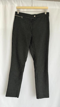 Pantalon H&m - 38 - Noir à carreaux