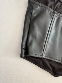 Top bustier Amisu - Xs - Noir