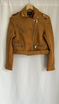 Veste Perfecto Stradivarius - L - Camel -