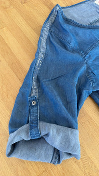 Chemise Miss Captain - Fr 44 - bleu