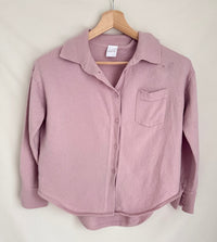 Gilet boutonné style surchemise Madeleine - 42 - Rose