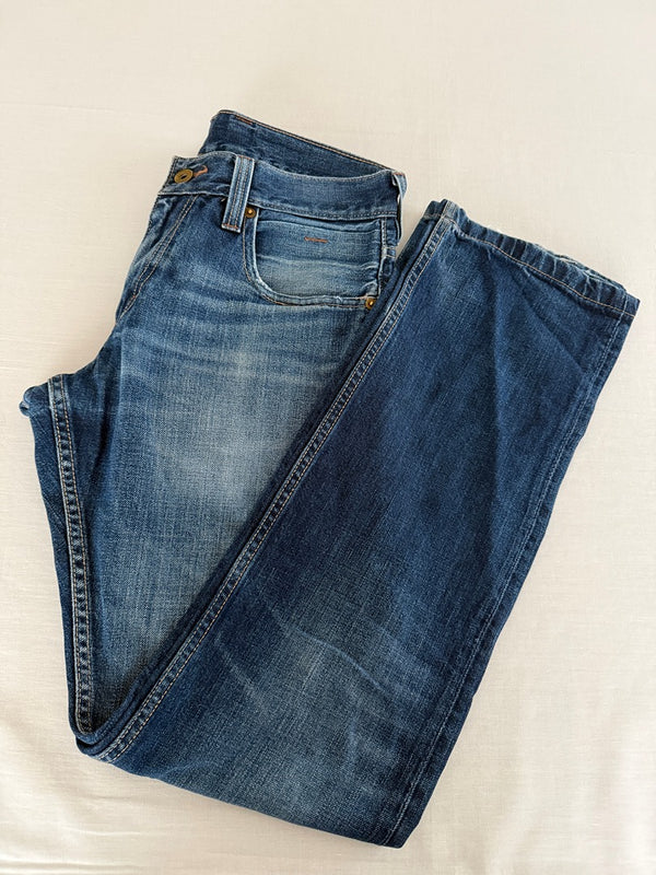 Jean Levi's 514 Slim Straight - 38 - Bleu