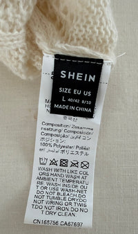 Pull femme Shein - L - Crème -