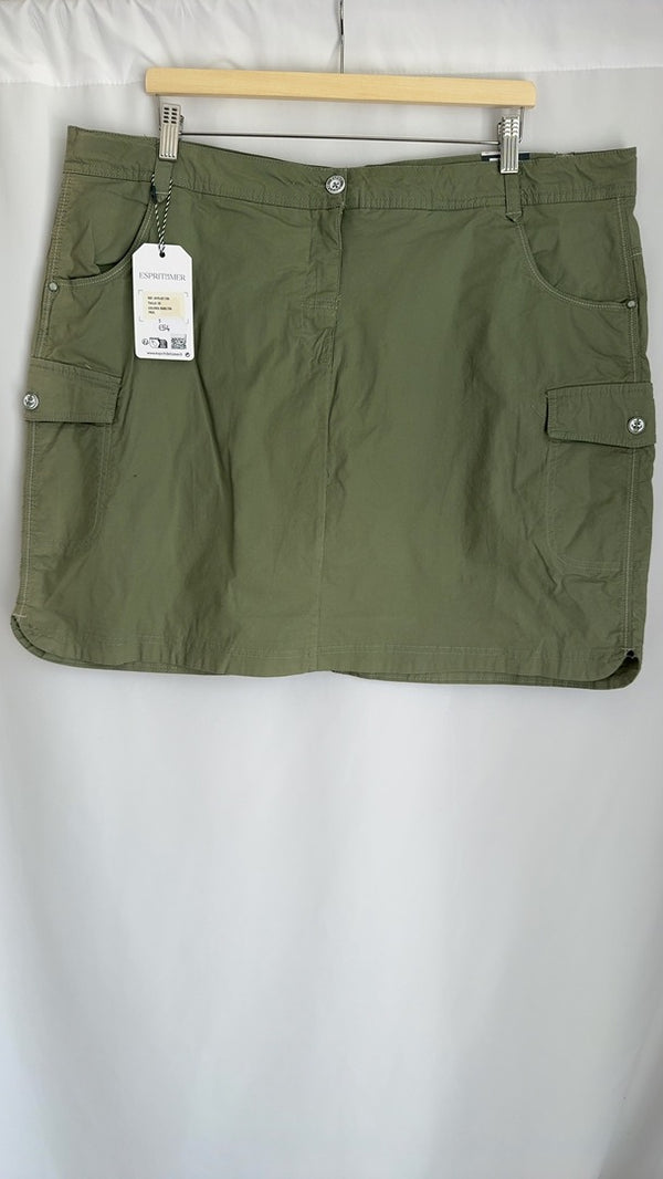 Jupe cargo Esprit de la Mer - 50 - Kaki -
