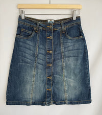 Jupe en jean Milla- 36 - Bleu -