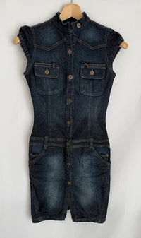 Robe en jean Trf - S - Bleu