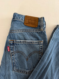 Jean Ribcage Straight Levi's - 36 - Bleu -