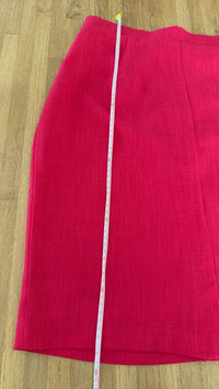 Jupe droite Christine Laure - Fr 42 - Rose