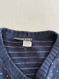 Gilet Lands' End - M - Bleu marine -