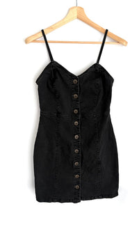 Robe en jean Mango - M - Noir -