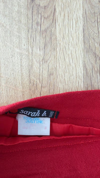 Ensemble tailleur femme sarah b. - Fr 42 - rouge - Laine