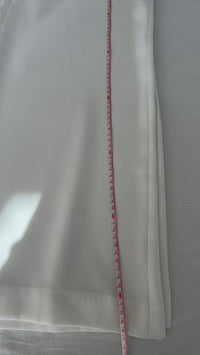 Pantalon large Zara - S - Crème