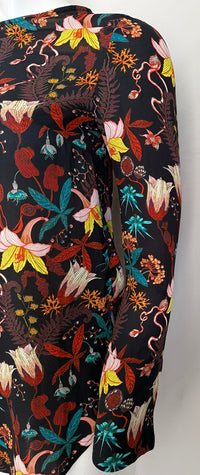 Tunique H&m - 34 - Noir - Imprimé Fleuri