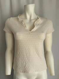 T-shirt maille Promod - S - Crème