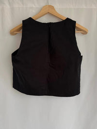 Crop top Mango Suit - S - Noir