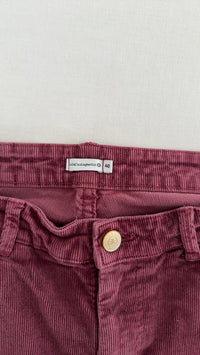 Pantalon velours Lulucastagnette - 40 - Bordeaux -