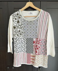 pull Afibel - L - blanc -