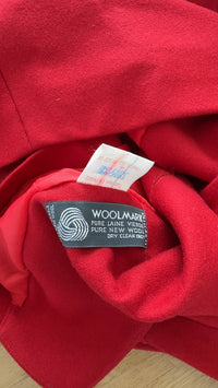Ensemble tailleur femme sarah b. - Fr 42 - rouge - Laine