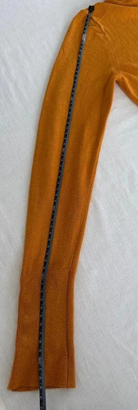 Pull col roulé Zara - M - Moutarde -