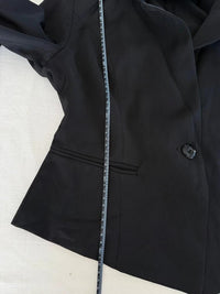 Blazer Sans Marque - 40 - Noir - manches 3/4 court
