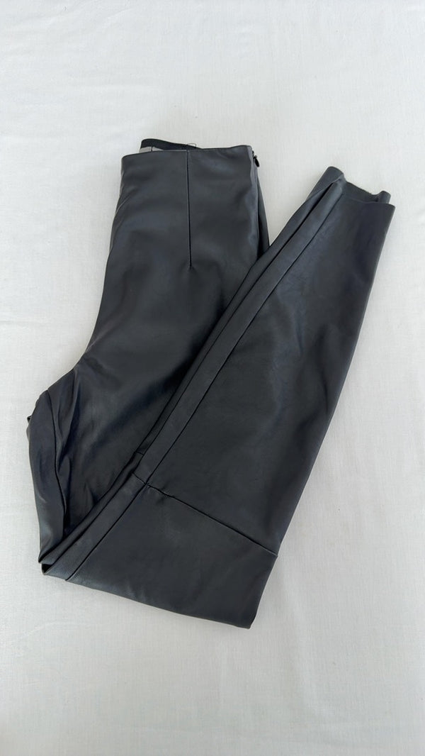 Pantalon simili cuir Asos - 36 - Noir -