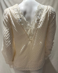 Blouse Shein - M - Crème -