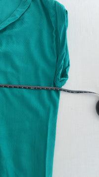 Robe Casual Camaïeu - 36 - Turquoise Et Vert -