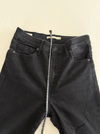Jean Mile High Super Skinny Levi's - 38 - Noir