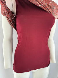 Blouse Camaïeu - 36 - Bordeaux -