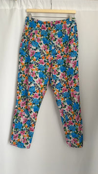 Pantalon droit Zara - L - Bleu