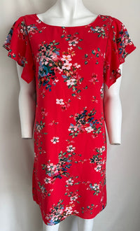 Robe Casual Promod - 42 - Rouge - Fleurie