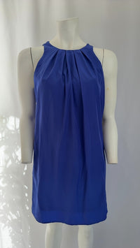 Robe Etam - 40 - Bleu mauve - plissée sans manches
