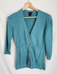 Gilet Ann Taylor - M - Turquoise -