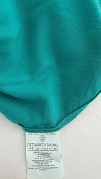 Robe Casual Camaïeu - 36 - Turquoise Et Vert -