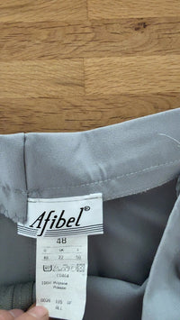 Pantalon droit femme Afibel - Fr 48 - gris - Très bon état