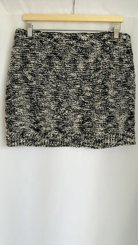 Jupe mini H&m - L - Noir et blanc -