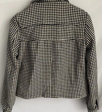 Veste pied-de-poule - 38 - Noir -