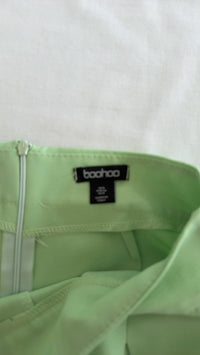 Pantalon large boohoo - 34 - vert
