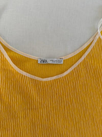 Débardeur Zara - M - Jaune -