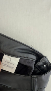 Pantalon similicuir Crazy Lover - L - Noir -
